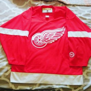 Size Adult Medium Detroit Red Wings Koho Red Nhl Hockey Jersey