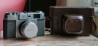 Mamiya 35 Metra Rangefinder Camera (grey) With 4.  8cm F1.  9 Sekor Fc Lens
