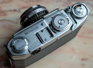 Mamiya 35 Metra Rangefinder Camera (Grey) with 4.  8cm f1.  9 Sekor FC Lens 2