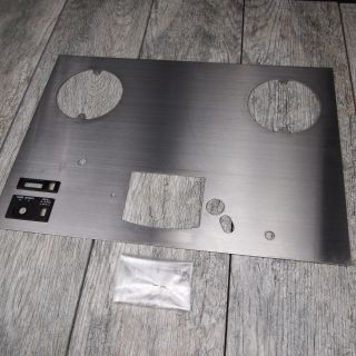 Teac A - 3340 Reel To Reel Tape Deck - Top Front Metal Panel Cover - Part