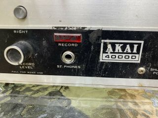 AKAI GX - 4000D Stereo Reel to Reel Tape Recorder 2
