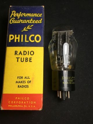 Nos Nib Philco 5y3g Coke Bottle Rectifier Vacuum Tube Usa,  B.  6922