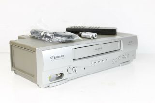 Emerson Ewv403 Vcr Bundle With Remote Batteries And Coaxial Cable