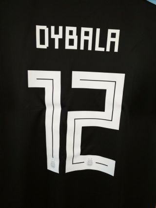 Dybala Argentina Jersey Large 2019 Away Shirt Adidas Football Soccer Cd8565