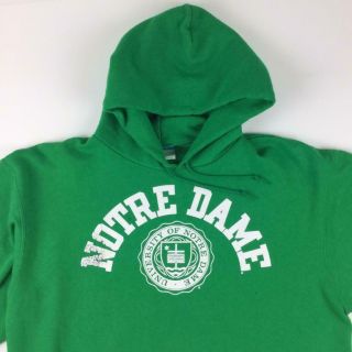 University of Notre Dame Vintage XL Sweatshirt Hoodie by Champion 2
