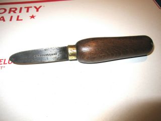 Vintage J.  Russel & Co.  Oyster Shucking Knife In Good