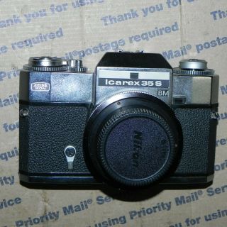 Zeiss Ikon Icarex 35 S Bm Slr 35mm Camera Body Only - No Lens From Germany