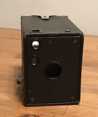 Antique 1903 Kodak Brownie No.  0 Model A Box Camera 127 Film - Work