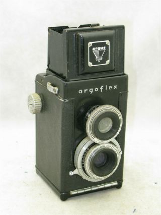 Argus Argoflex Ef 1948 - 51 Twin Lens Reflex 620 Film Camera With Case