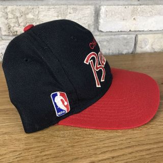 Vintage Chicago Bulls Sports Specialties Script Snapback Hat Cap NBA Wool Blend 3