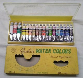 Vintage Guitar Brand Water Color Kit - 18 Colors - 16 Soft
