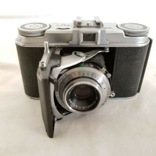 Voigtlander Vito Ii 35mm Folding Camera With Color Skopar 50mm F/3.  5 Lens