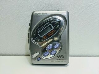 Sony Wm - Fx281 Walkman Am Fm Weather Radio Cassette Tape Player