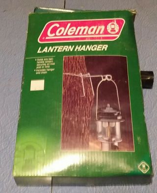 Vintage Coleman Lantern Hanger W/box - Good