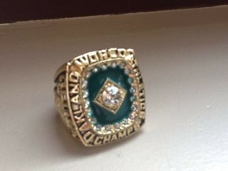 Jose Canseco Oakland A ' s 1989 World Series Ring And Autograohed Jersey Set 2