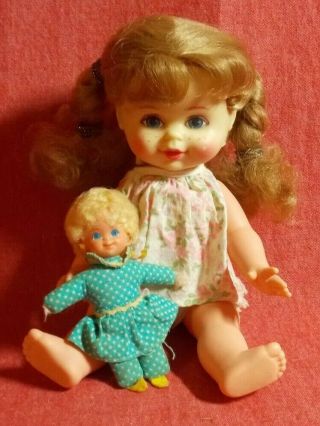 Vintage Mattel Buffy & Mrs.  Beasley Doll - C 1967 - Mute