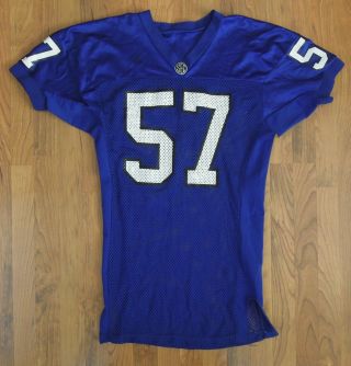 Team Issued Russell Athletic Kentucky Wildcats Practice Football 57 Blue Jersey