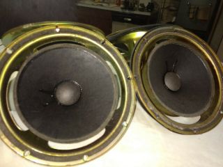 PAIR vintage EPI 100 8 inch woofers needing edged or refoamed.  VGC 2
