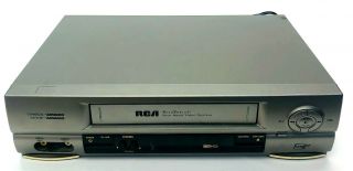 Rca Vr552 4 Head Accusearch Vcr Plus Video Cassette Recorder Vhs Tape Player