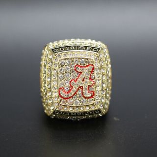 2018 Alabama Crimson Tide Sec College Football National Championship Ring