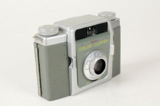Ansco Color Clipper Medium Format 120 Film Camera - Film Vgc