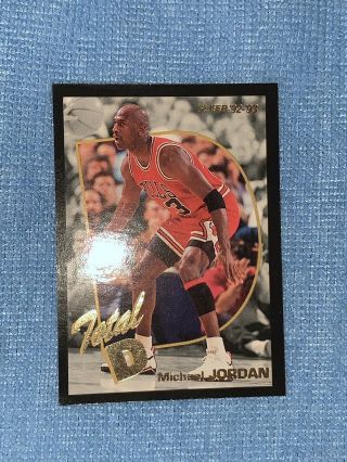 1992 - 93 Fleer Total D 5 Michael Jordan