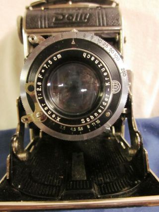 Sport Dolly Certo Folding Camera 1934 Model A - Xaner Lens F:2.  8
