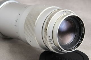 Steinheil Munchen Culminar 135mm 4.  5 for Leica Screw,  AS - IS,  Oil On Aperture 2