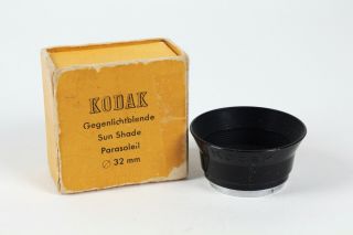 Kodak Retina Ii 32mm Lens Hood W/ Box