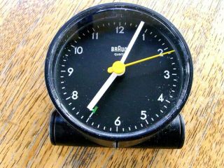 Vintage Braun Type 4748 Ab5 Travel Alarm Clock - Dietrich Lubs Dieter Rams
