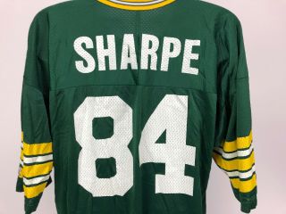 Vtg Sterling Sharpe Green Bay Packers Football Champion Jersey,  Size 52 Xxl Nfl