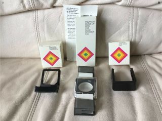 Polaroid Sx - 70 4 - Piece Accessory Set - Close Up Lens,  Flash Diffuser,  Acc.  Holder