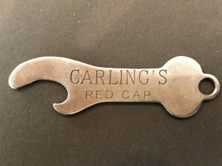 Vintage Carling’s Red Cap “fraternity Key” Beer Bottle Opener London,  Ontario