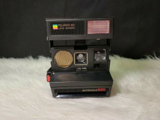 Polaroid 600 Camera - Sun 660 Autofocus Instant Camera