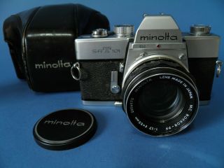 Minolta Srt 101 With 55mm F1.  7 Lens