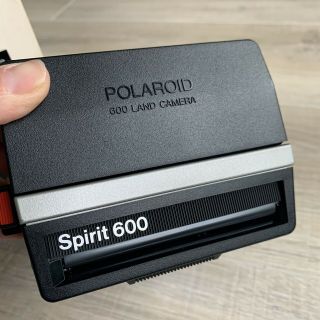 Polaroid Spirit 600 Instant Film Camera w Flash & Light Management System NOS 3