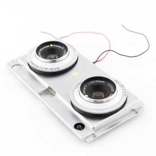 Iloca 3d Stereo Lens Panel Part,  With Steinheil Cassar - S Lenses