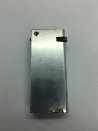 Vintage Art Deco Aluminum Block Trench Pocket Lighter 2