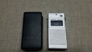 Vintage General Electric Ge 3 - 5330a Micro Ii Cassette Recorder
