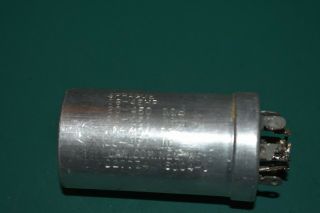 Sprague 4 X 20 Uf 450 Vdc Amplifier Electrolytic Twist Lock Capacitor