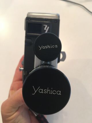 Yashica - 8 8mm Film Movie Camera with Zunow 13mm f/1.  9 & Mansfield 1 - 1/2 