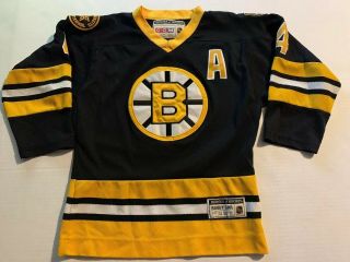 Ccm Bobby Orr 75 - 76 Boston Bruins Heroes Of Hockey Youth Team Jersey S/m