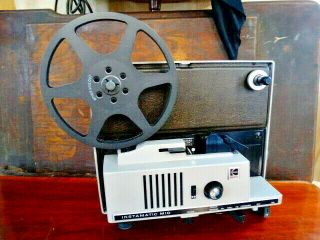 Vintage Kodak Instamatic M10 8 Projector With Take - Up Reel
