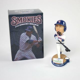 2016 Kyle Schwarber Chicago Cubs Tennessee Smokies Sga Bobblehead