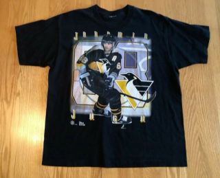 Vintage Pro Player Jaromir Jagr Pittsburgh Penguins Nhl Hockey Shirt Xl