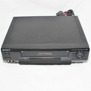 Sony Slv - N50 Stereo Vcr Vhs Video Cassette Recorder (3)