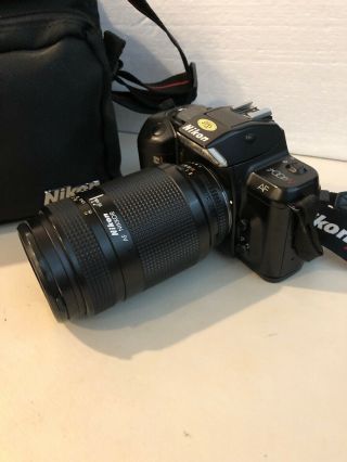 Nikon N4004s 35mm Slr Film Camera 70mm - 210mm Zoom Lens Nikkor Nikon Bag