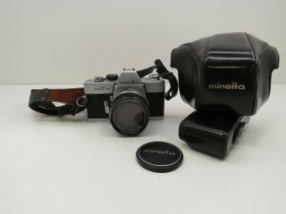 Minolta Sr - T 101 35mm Slr Film Camera