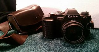 Vintage Konica FS1 35 mm Camera w/ Hexanon 1.  8 40 mm Lens 2