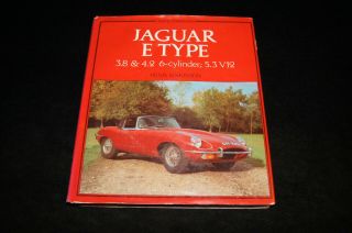 Jaguar E Type - 3.  8 & 4.  2 6 - Cylinder; 5.  3 V12: Osprey Book By Denis Jenkinson